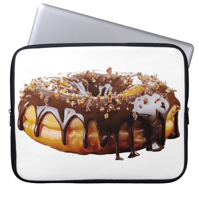 Housse Pour Ordinateur Portable SlipperyJoe's decadent donut covered thick glossy  (Devant)
