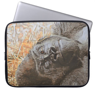 Housse Pour Ordinateur Portable smartmix animal -gorilla 3