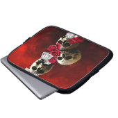 Housse Pour Ordinateur Portable Smell the Roses (while you can) (Devant bas)