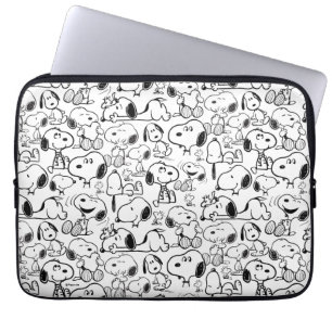 Housse Pour Ordinateur Portable Snoopy Smile Giggle Lauder Motif