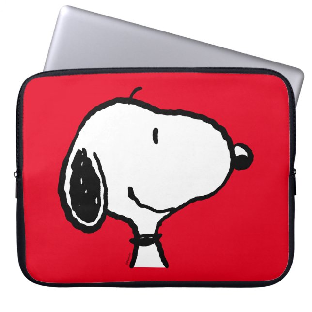 Housse Pour Ordinateur Portable Snoopy Smile Giggle Laugh (Devant)