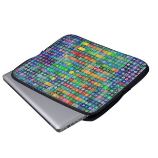 Housse Pour Ordinateur Portable Snowcatcher Snowflakes Electronics Bag