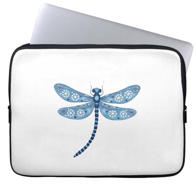 Housse Pour Ordinateur Portable Snowflake Dragonfly Spirit (Devant)