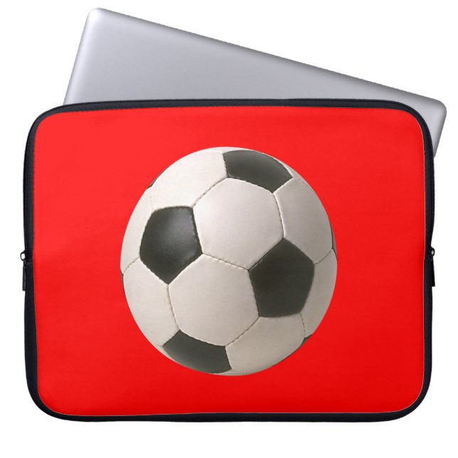 Housse Pour Ordinateur Portable Soccerball (Devant)