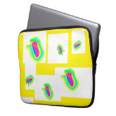 Housse Pour Ordinateur Portable Soft Pastel Shapes Laptop Sleeve (devant gauche)