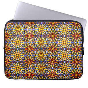 Housse Pour Ordinateur Portable Soleil céleste Mandala