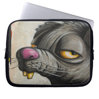 Housse Pour Ordinateur Portable Souris murale Graffiti