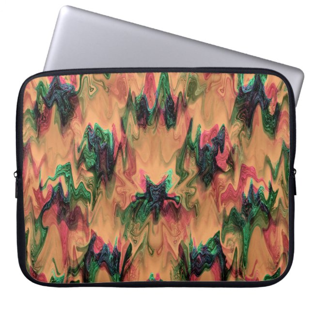 Housse Pour Ordinateur Portable Sous les vagues... (Devant)