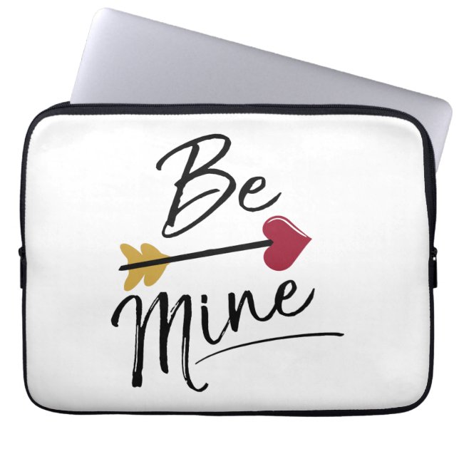 Housse Pour Ordinateur Portable Soyez à moi Mignons Saint-Valentin (Devant)