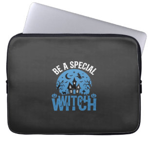 Housse Pour Ordinateur Portable Soyez un design de Halloween de sorcière spéciale_