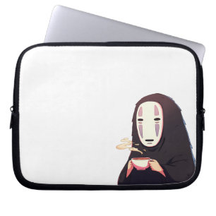 Housse Pour Ordinateur Portable spirale - masque dessin animé