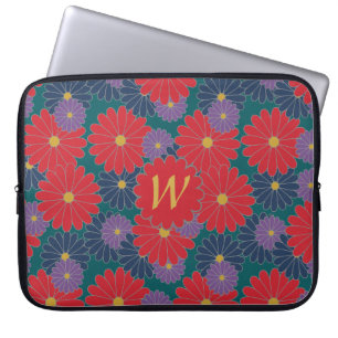 Housse Pour Ordinateur Portable Splashy Fall Portable Floral