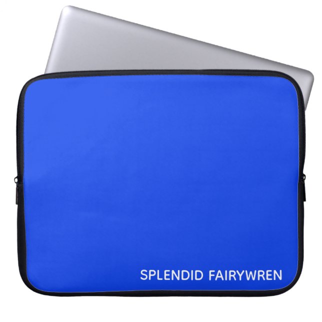 Housse Pour Ordinateur Portable Splendid Fairywren Blue Colour (Devant)