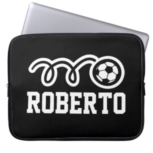 Housse Pour Ordinateur Portable Sports de football personnalisés Neoprène 15 pouce