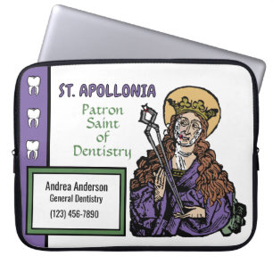 Housse Pour Ordinateur Portable St. Apollonia avec dent pullée (Nuremberg)