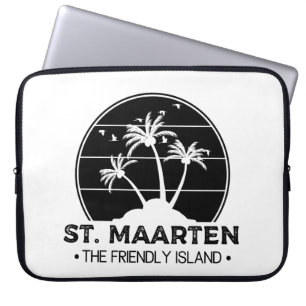 Housse Pour Ordinateur Portable St Martin L'île conviviale Sint Martin