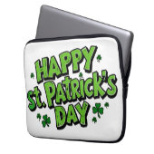 Housse Pour Ordinateur Portable St. Paddy's Day, Patrick's day (devant gauche)