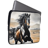 Housse Pour Ordinateur Portable Stallion in Full Stride (Devant droit)