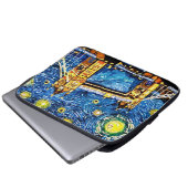 Housse Pour Ordinateur Portable Starry Starry Night Londres Angleterre (Devant bas)