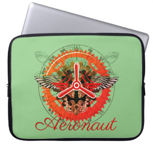 Housse Pour Ordinateur Portable Steampunk Aeronaut