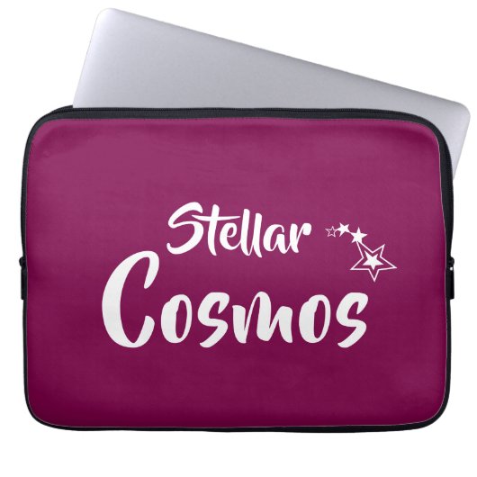 Housse Pour Ordinateur Portable Stellar Cosmos Electronics Bag (Devant)