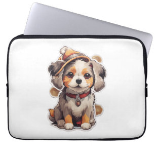 Housse Pour Ordinateur Portable Stickers pour chien unique mignons