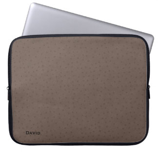 Housse Pour Ordinateur Portable Style Brown Ostrich Look Personnalisé Lap Top Slee