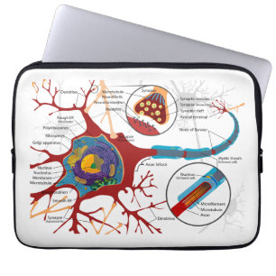 Housse Pour Ordinateur Portable Style de nerf de neurones