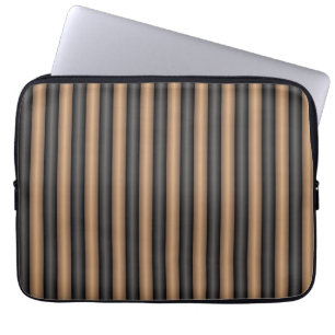 Housse Pour Ordinateur Portable Style moderne Grillades Brown grillées avec profon