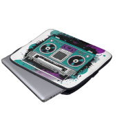 Housse Pour Ordinateur Portable Style urbain rétro : Ghetto Blaster (Devant bas)