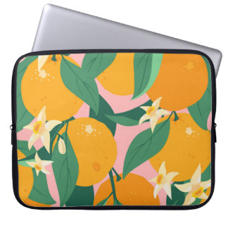 Housse Pour Ordinateur Portable Style Vintage à main Citrus
