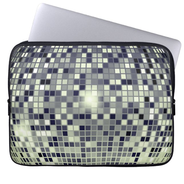 Housse Pour Ordinateur Portable Suivez l'appel de la Boule Disco (Devant)