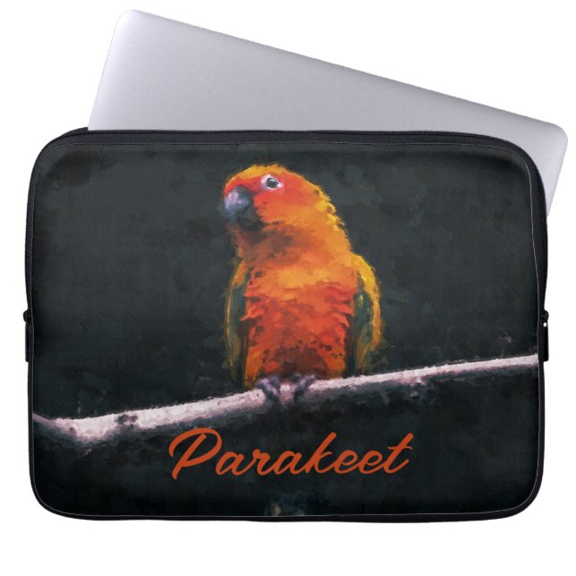 Housse Pour Ordinateur Portable Sun Parakeet (Aratinga solstitialis) (Devant)