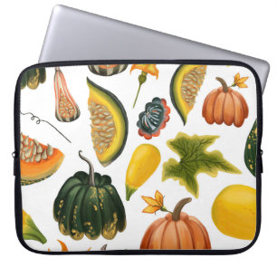 Housse Pour Ordinateur Portable Sunflowers Été : Motif Vintage d'aquarelle