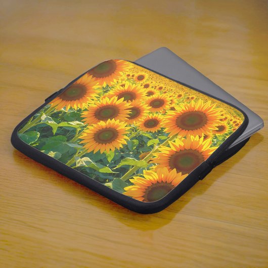 Housse Pour Ordinateur Portable Sunflowers Laptop Sleeve