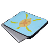 Housse Pour Ordinateur Portable Sunny Sea Turtle Electronics Bag (Devant bas)
