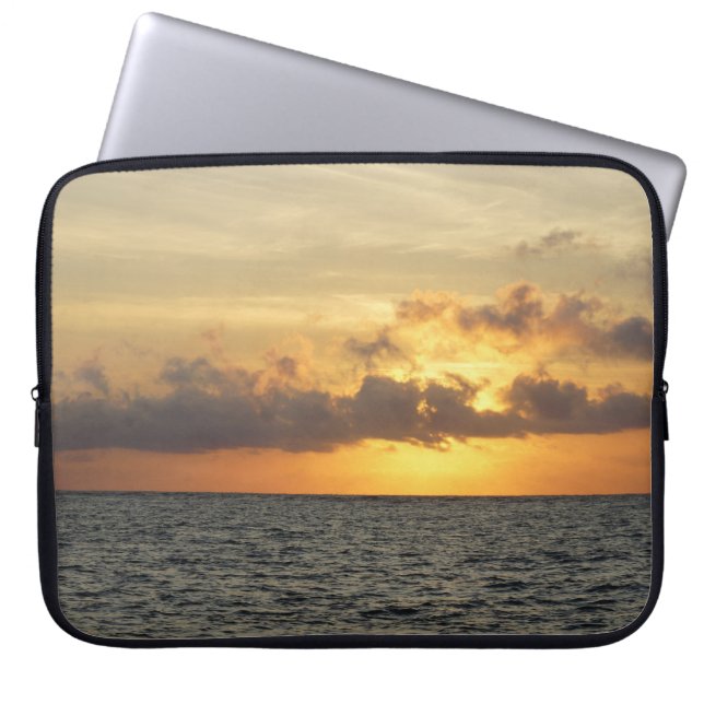 Housse Pour Ordinateur Portable Sunrise Glory Folly Beach (Devant)