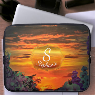 Housse Pour Ordinateur Portable Sunset Plaza Marina 2584