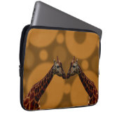 Housse Pour Ordinateur Portable Super Giraffe A Go Go, (Devant droit)