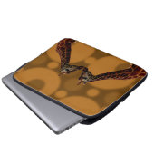 Housse Pour Ordinateur Portable Super Giraffe A Go Go, (Devant bas)
