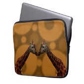 Housse Pour Ordinateur Portable Super Giraffe A Go Go, (devant gauche)