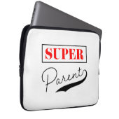 Housse Pour Ordinateur Portable Super parent (Devant droit)