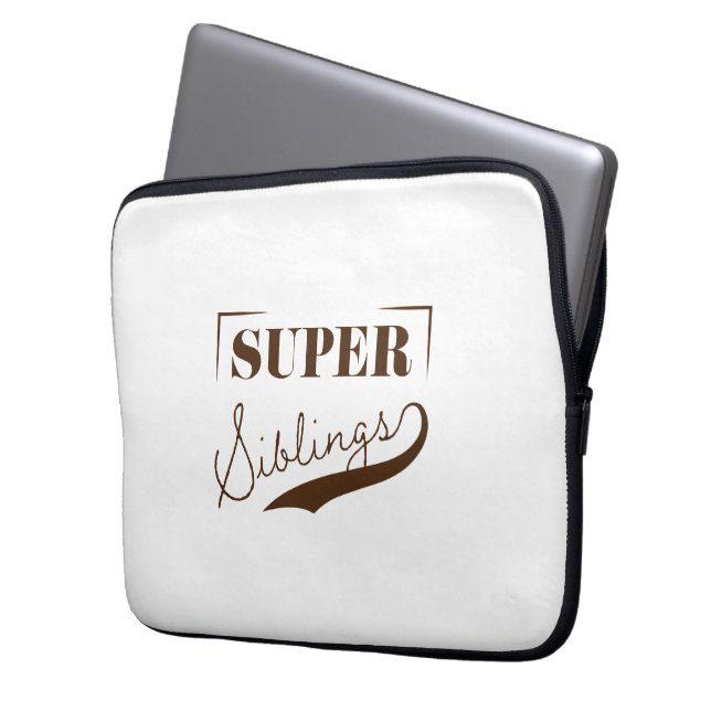 Housse Pour Ordinateur Portable Super sibling (devant gauche)