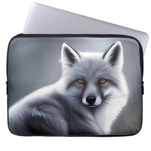 Housse Pour Ordinateur Portable Superbe Renard Artique