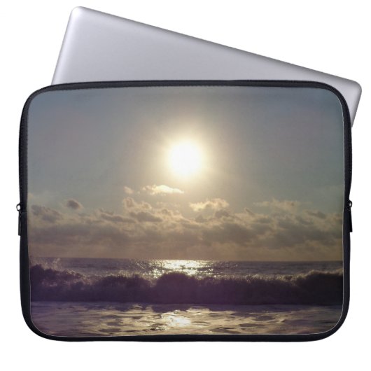 Housse Pour Ordinateur Portable Surf du matin (Devant)
