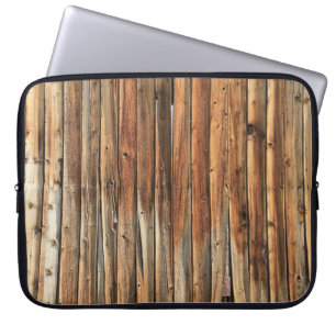 Housse Pour Ordinateur Portable surface Brown en bois