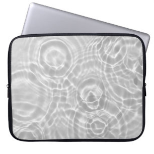 Housse Pour Ordinateur Portable Surface d'eau claire Texture Abstraite