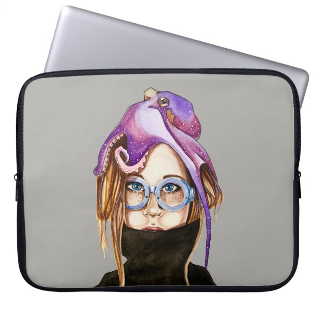 Housse Pour Ordinateur Portable surprise marine (Devant)