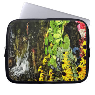 Housse Pour Ordinateur Portable Susans À Oeil Noir Par Koi Pond