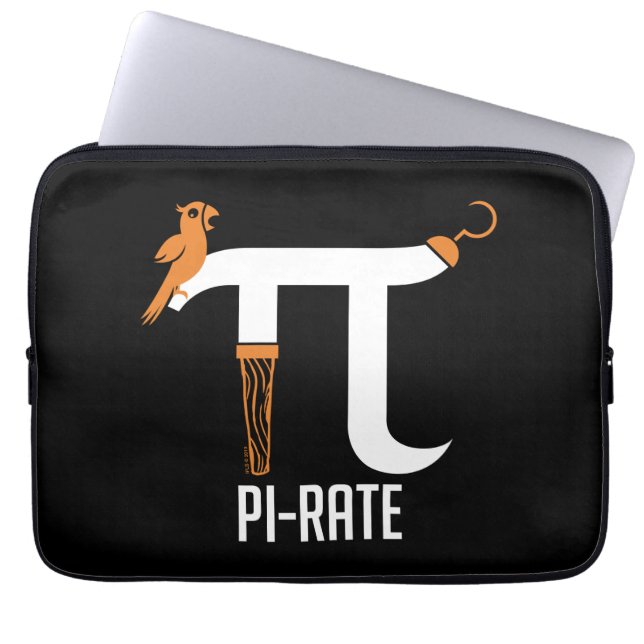 Housse Pour Ordinateur Portable Symbole de pirate (Devant)